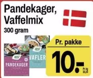 Pandekager, Vaffelmix