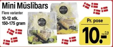 Mini Müslibars