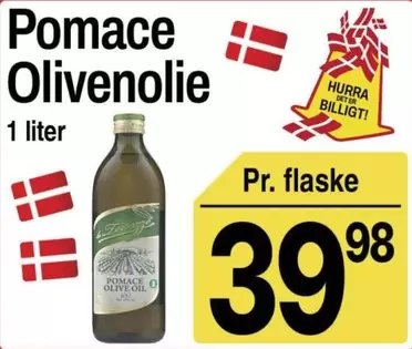 Pomace Olivenolie