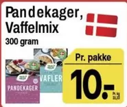 Pandekager, Vaffelmix