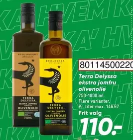 Ekstra Jomfru Olivenolie