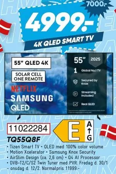 4K QLED SMART TV