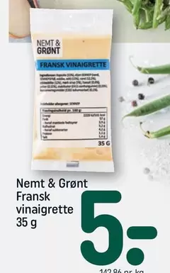 Fransk vinaigrette