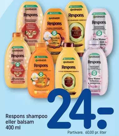 Honey - Respons shampoo eller balsam