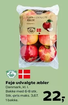 Fejø udvalgte æbler