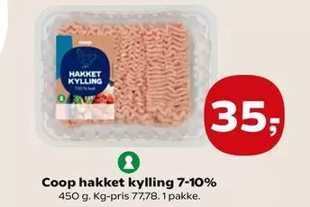 Hakket Kylling