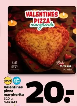 Valentines pizza