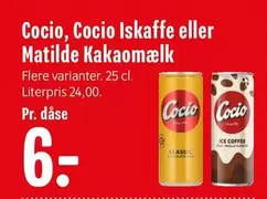 Cocio Iskaffe eller Matilde Kakaomælk