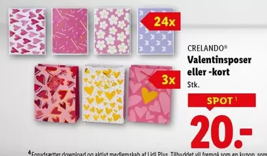 Kort - Valentinsposer eller -kort