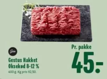 Hakket Oksekød