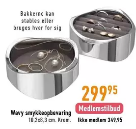Wavy smykkeopbevaring