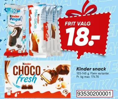 Kinder - snack