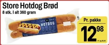 Hotdog Brød