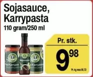 Sojasauce, Karrypasta
