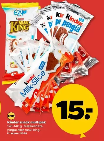 Kinder - Snack Multipak