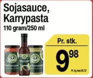 Sojasauce, Karrypasta