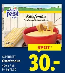 Ostefondue