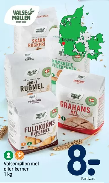 Valsemøllen mel eller kerner