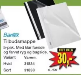 Tilbudsmappe