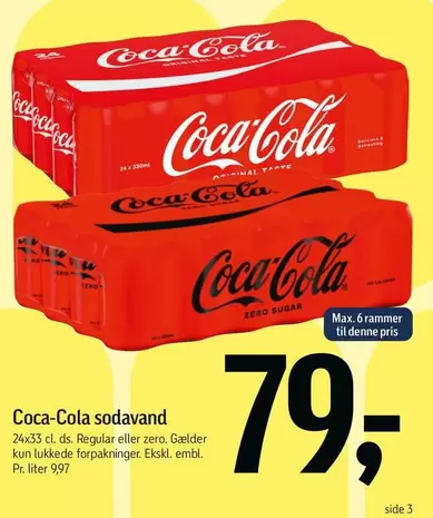 Coca Cola - Sodavand