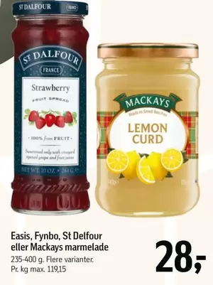St Delfour eller Mackays marmelade