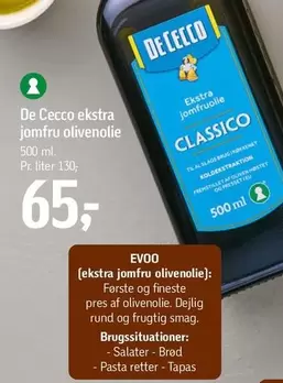 Ekstra Jomfru Olivenolie