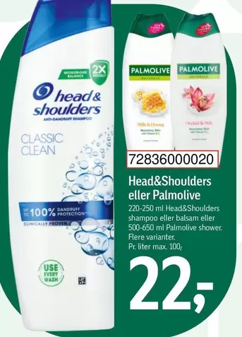 Honey - Head&Shoulders eller Palmolive
