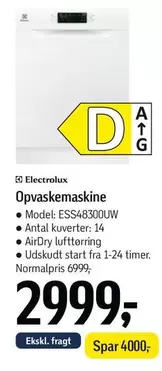 Electrolux - Opvaskemaskine