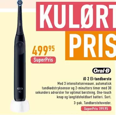 Oral B - iO 2 El-tandbørste