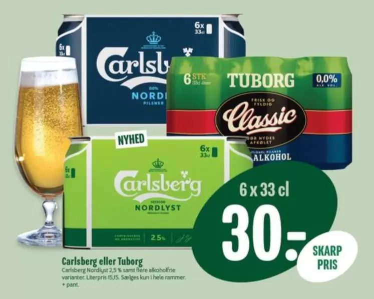 Carlsberg -  eller Tuborg