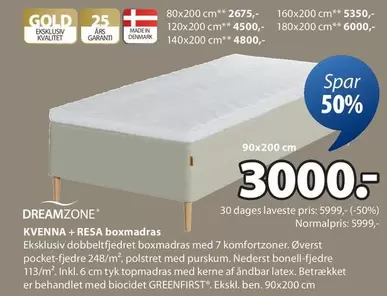 KVENNA + RESA boxmadras