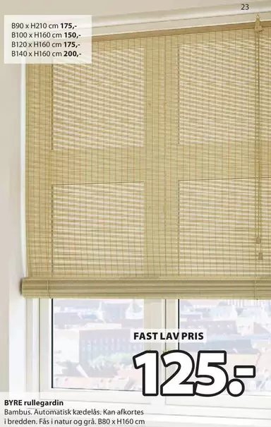 Natur - BYRE rullegardin