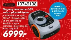 Segway - Navimow i105 robot plæneklipper
