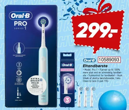 Oral B - Eltandbørste