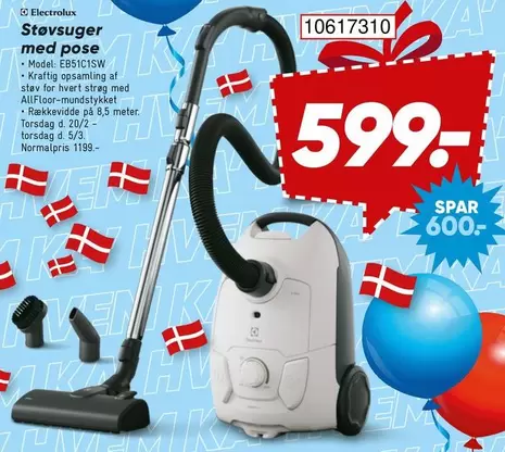 Electrolux - Støvsuger med pose