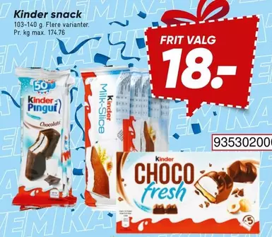 Kinder -  snack