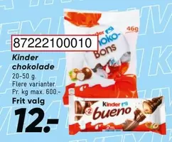 Kinder - Chokolade