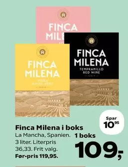 Red - Finca Milena i boks