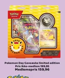 Pokemon -  Day Gaveæske limited edition
