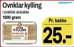 Rose - Ovnklar kylling