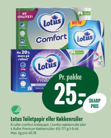 Toiletpapir eller Køkkenruller
