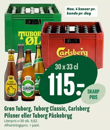 Carlsberg - Tuborg Classic, Pilsner eller Påskebryg