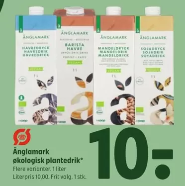 økologisk plantedrik