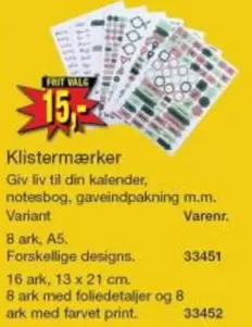 Print - Klistermærker