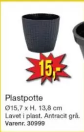 Plastpotte