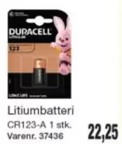 Litiumbatteri CR123-A