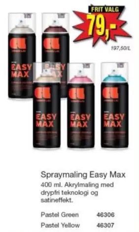 Easy - Spraymaling Max