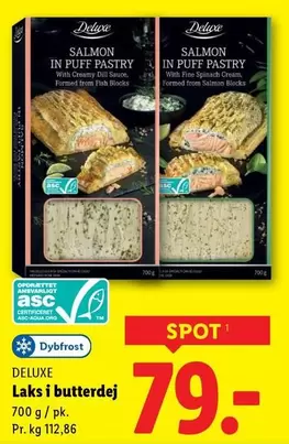 Puff - Laks i butterdej