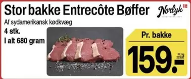 Entrecôte Bøffer