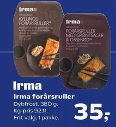 Irma forårsruller
